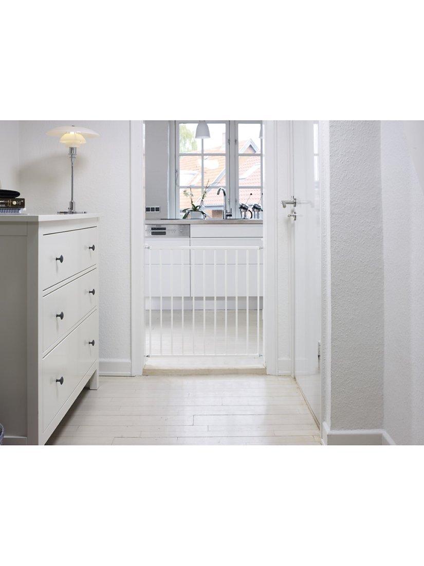 BabyDan No Trip Wall-Mounted Single Panel Safety Gate White 72-78.5cm - British product