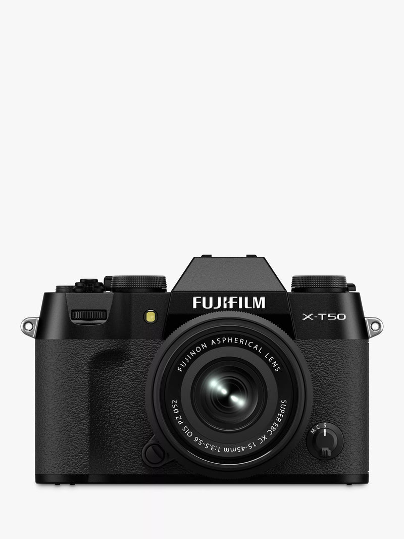 Fujifilm X-T50 40.2MP Compact System Camera with XC 15-45mm Lens