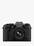 Fujifilm X-T50 mirrorless camera with 15-45mm lens, UK version