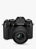 Fujifilm X-T50 mirrorless camera with 15-45mm lens, UK version