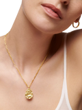 Monica Vinader gold vermeil teardrop pendant charm H1.7cm - British product