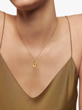 Monica Vinader bee pendant charm gold plated vermeil (British brand)
