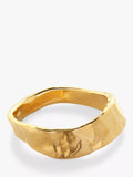 Monica Vinader Capri Stacking Ring Gold