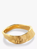 Monica Vinader Capri Stacking Ring Gold