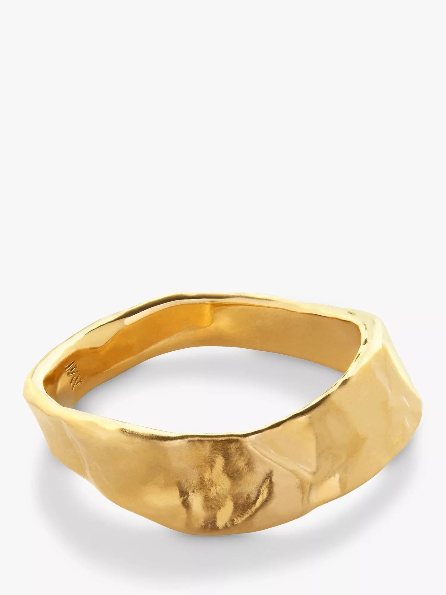 Monica Vinader Capri Stacking Ring Gold