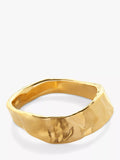 Monica Vinader Capri Stacking Ring Gold