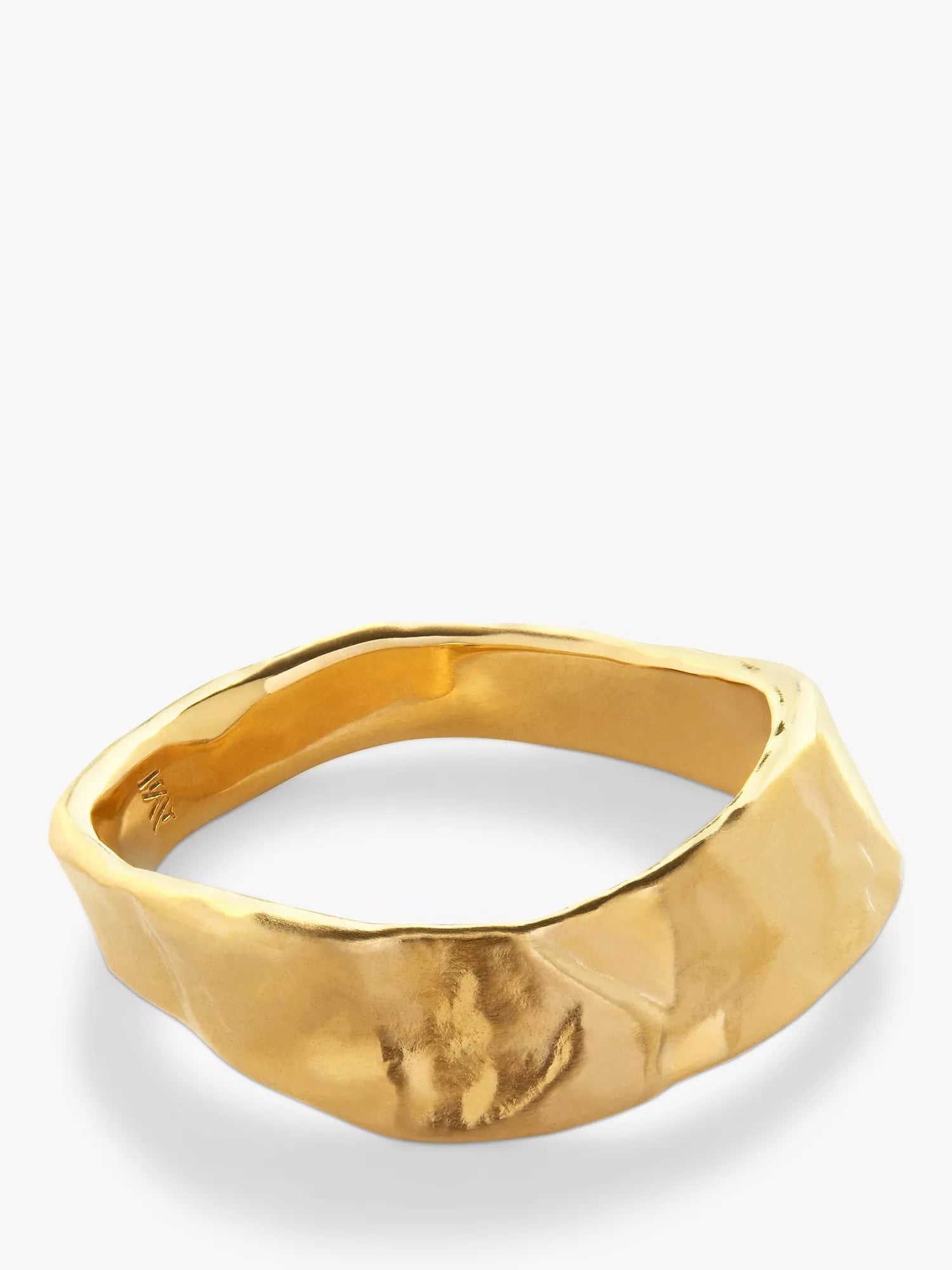 Monica Vinader Capri Stacking Ring Gold