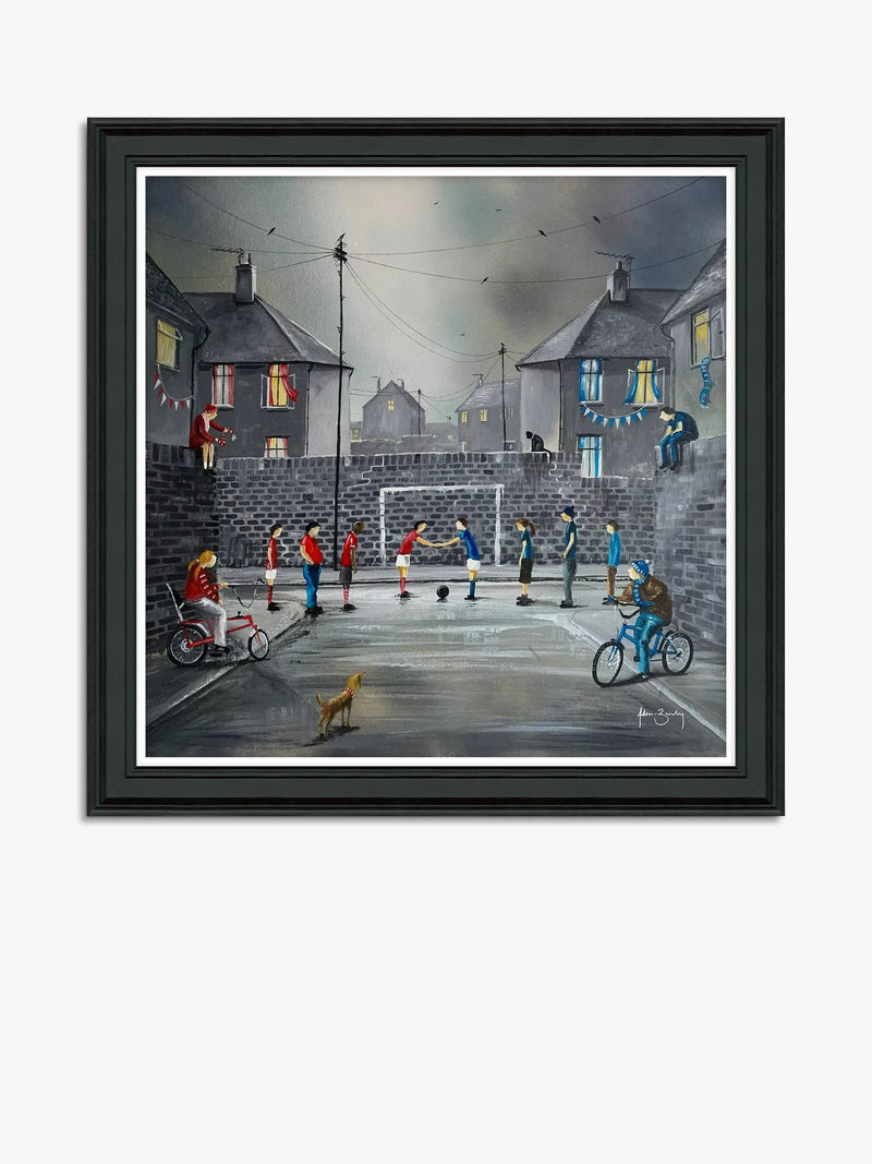 John Lewis Adam Barsby Derby Day framed print 79x79cm, UK version