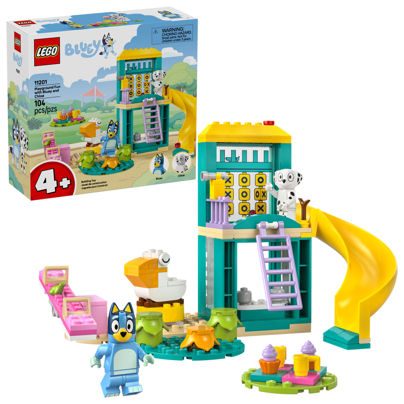 LEGO Bluey Playground Fun set 104 pieces (British brand)