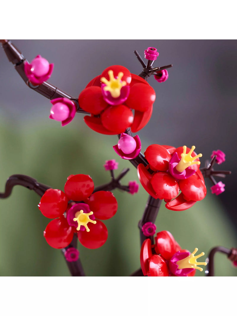 LEGO Botanicals Plum Blossom flower set 327 pieces, imported from the UK
