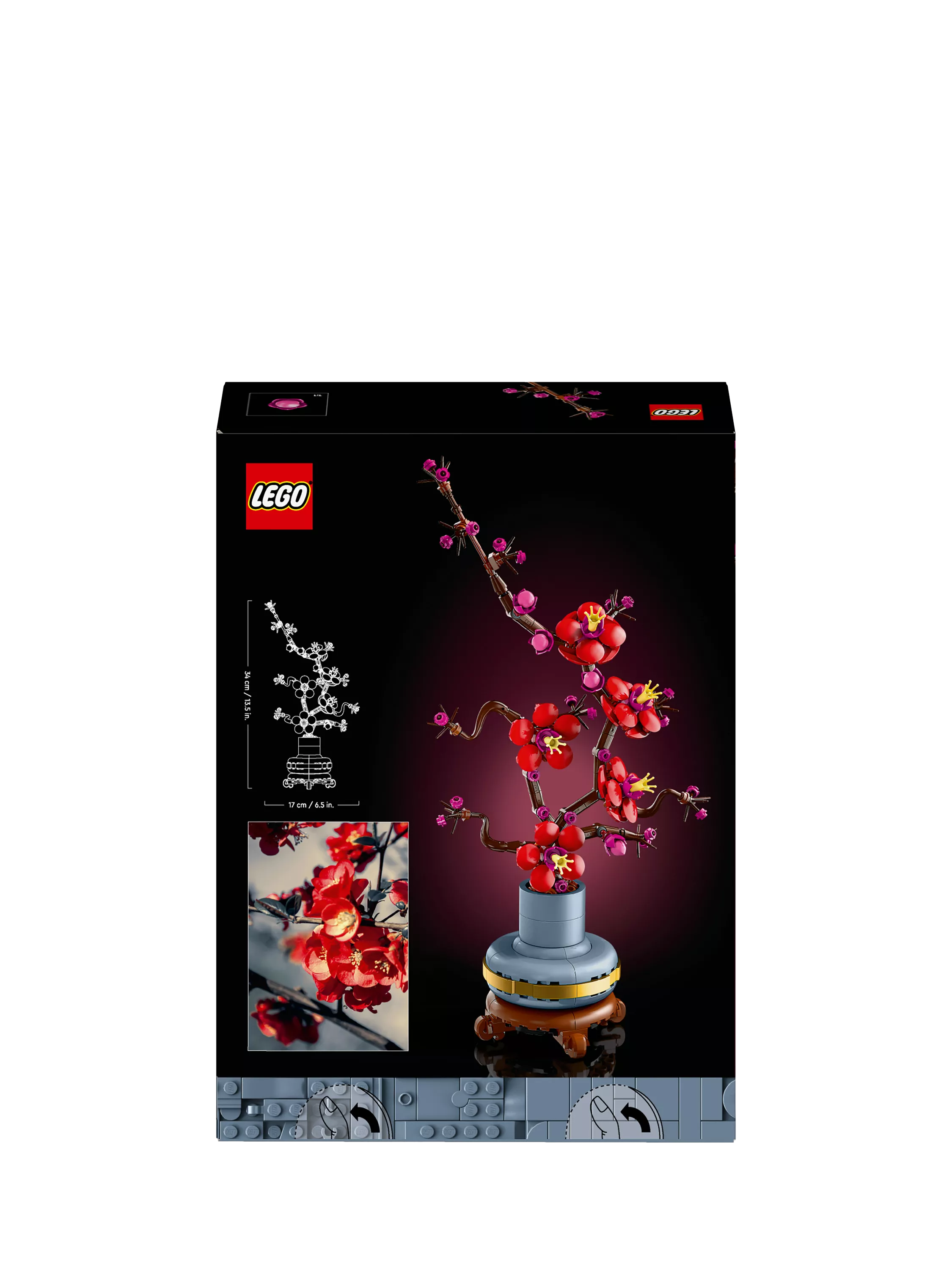 LEGO Botanicals Plum Blossom flower set 327 pieces, imported from the UK