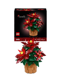 LEGO Icons 10370 Poinsettia Flower Decor Building Set