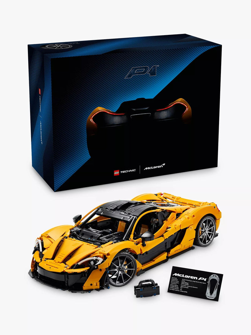 LEGO McLaren P1 model car set, UK version