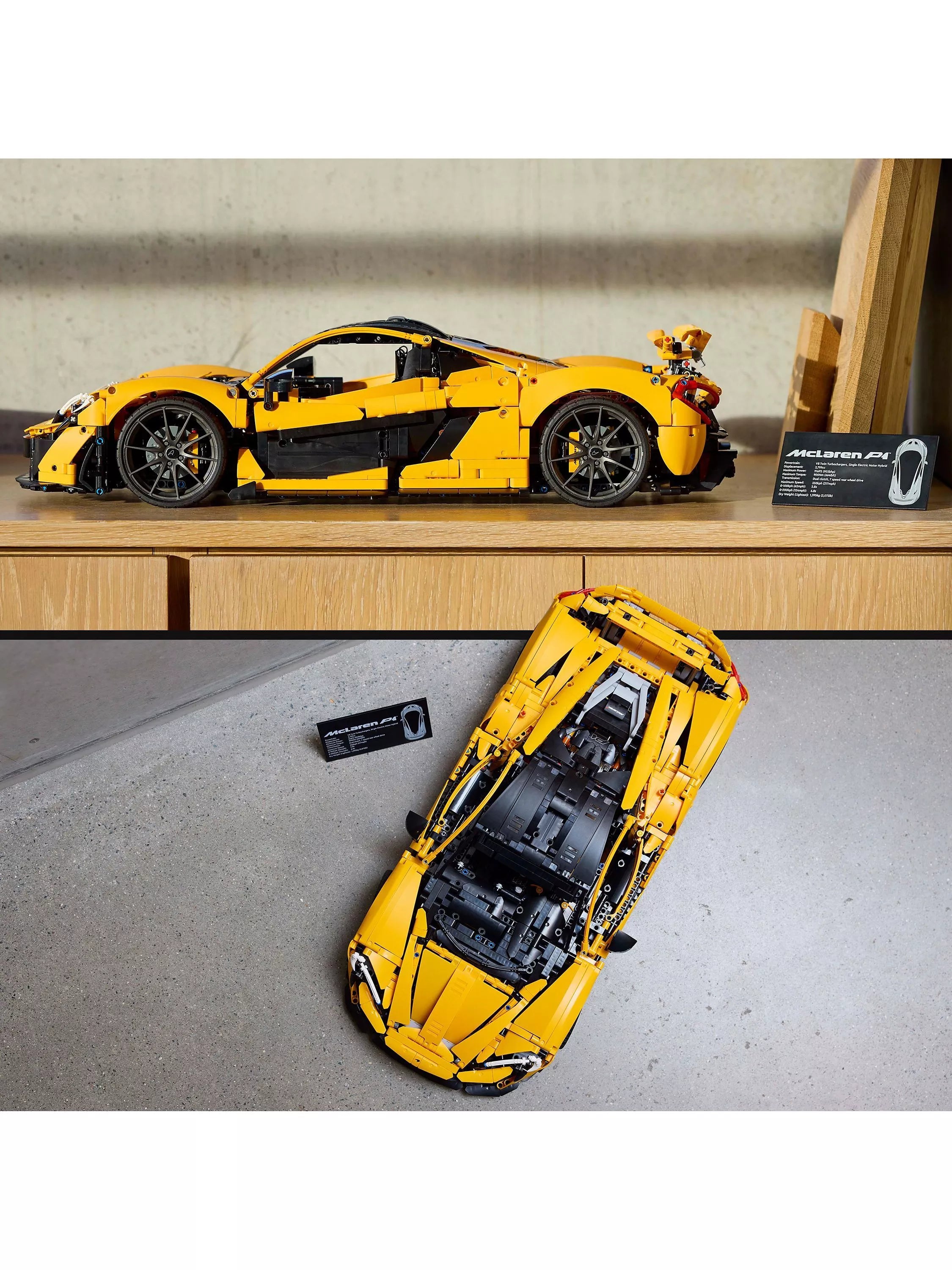 LEGO McLaren P1 model car set, UK version