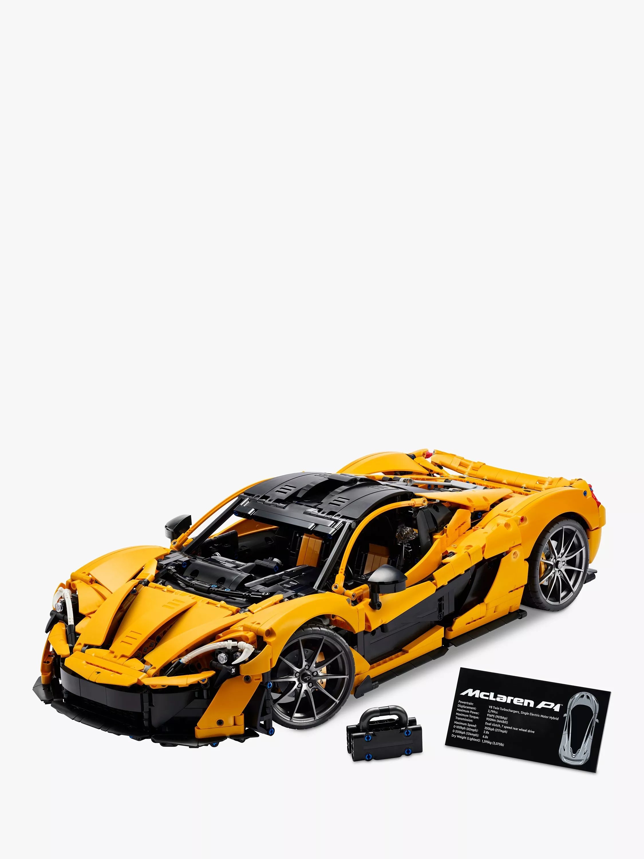 LEGO McLaren P1 model car set, UK version