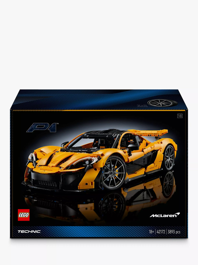LEGO McLaren P1 model car set, UK version