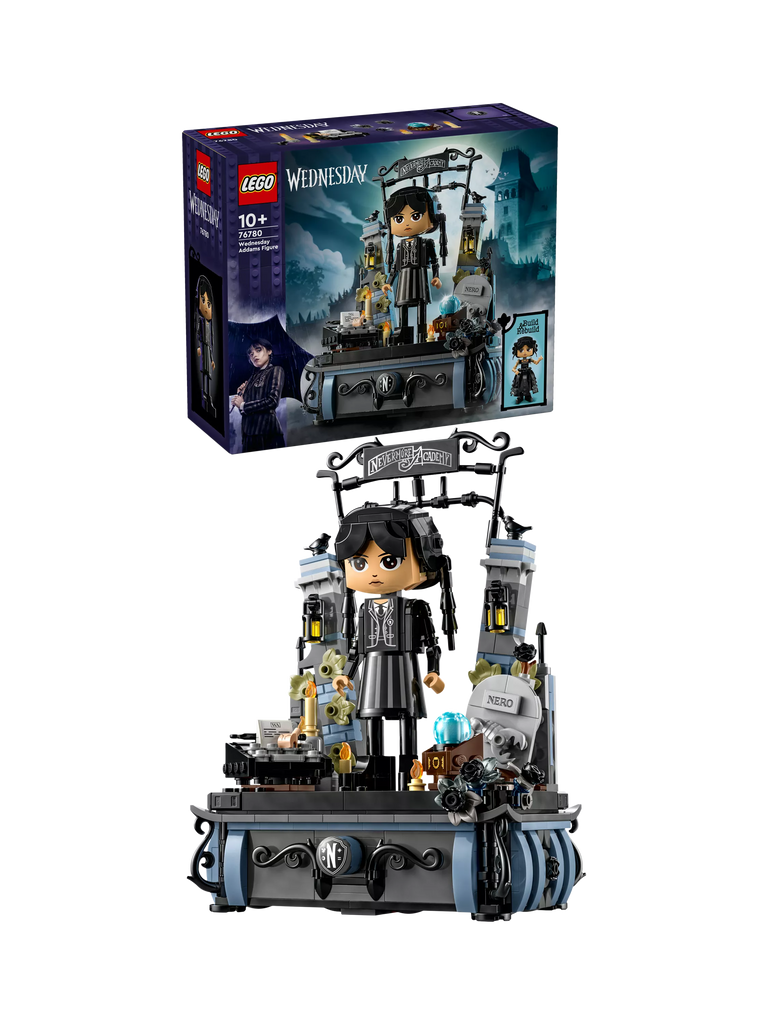 LEGO Build & Rebuild 76780 Wednesday Addams Figure Toy Gift Set