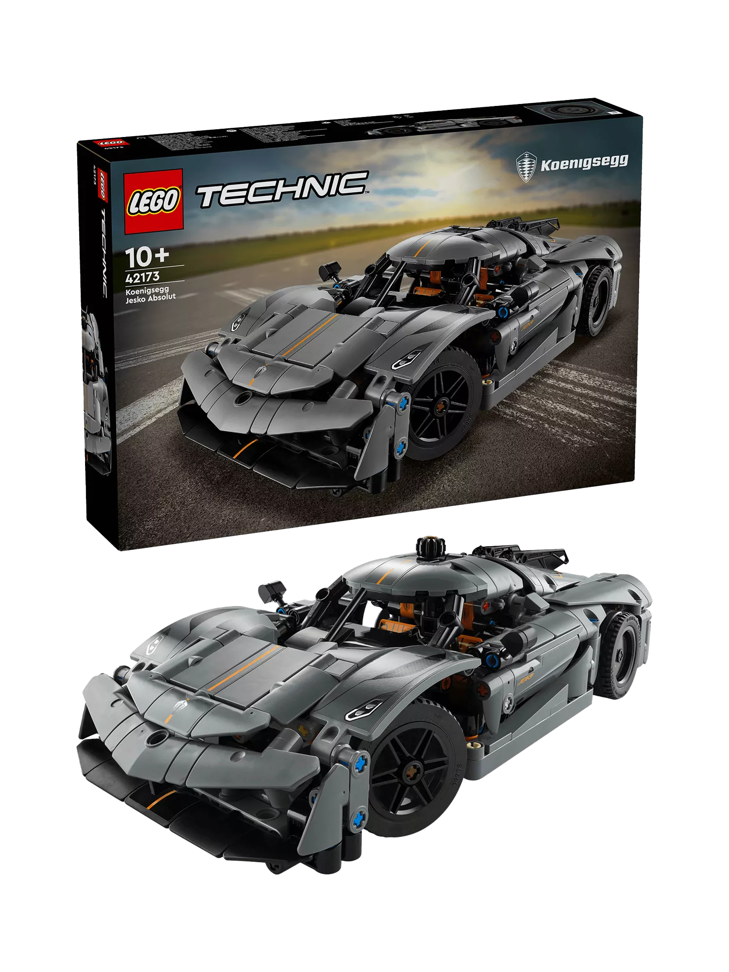 LEGO Technic Koenigsegg Jesko hypercar building set (British brand)
