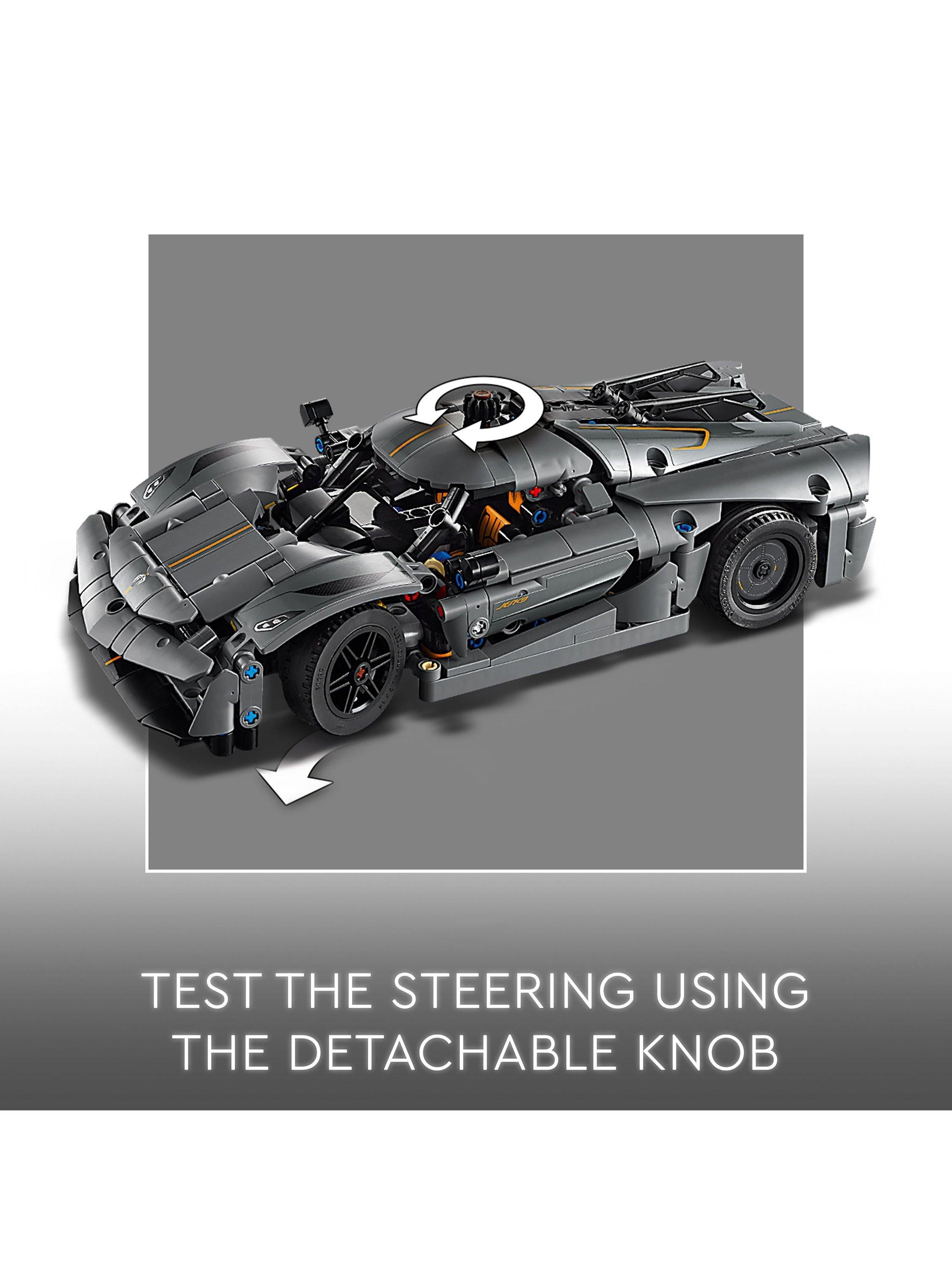 LEGO Technic Koenigsegg Jesko hypercar building set (British brand)