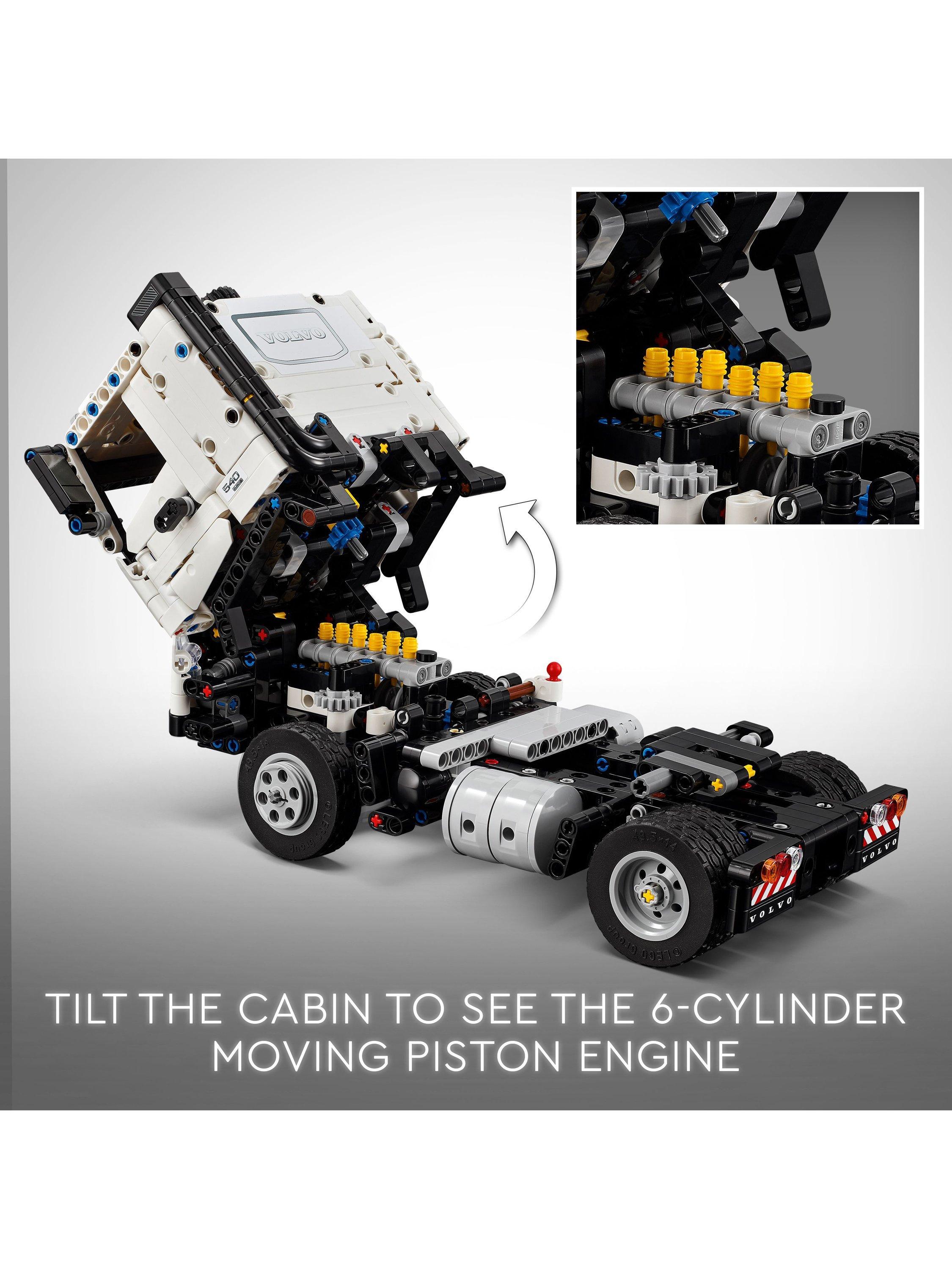 LEGO Technic Volvo FMX truck and EC230 excavator set (British brand)