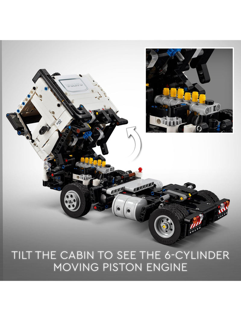 LEGO Technic Volvo FMX truck and EC230 excavator set (British brand)