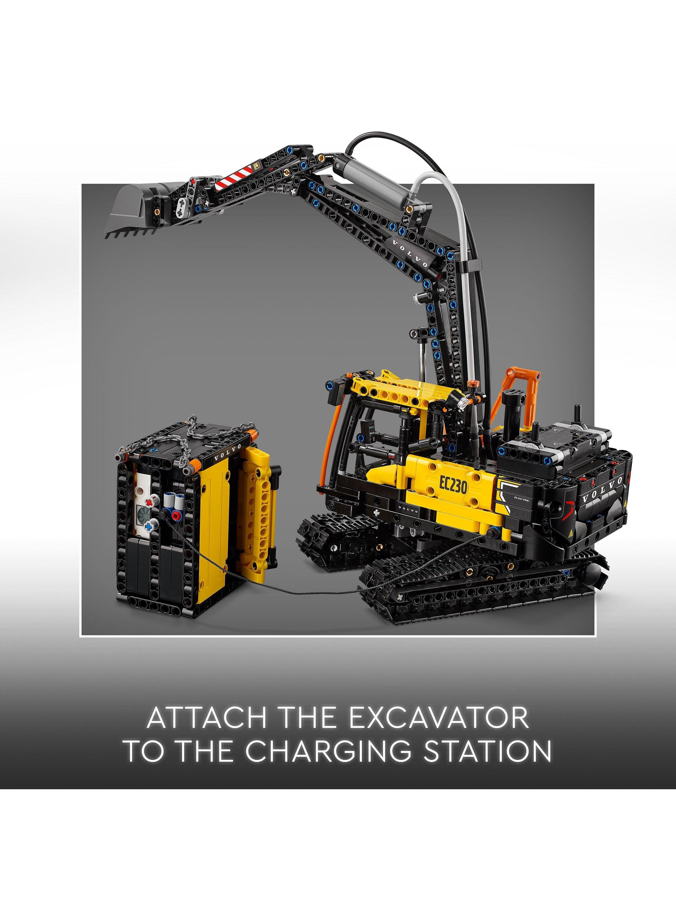 LEGO Technic Volvo FMX truck and EC230 excavator set (British brand)