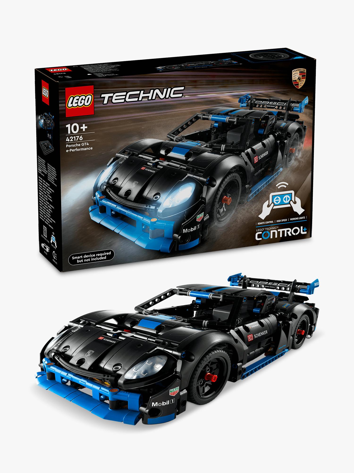 LEGO Porsche GT4 e-Performance remote control race car toy, UK version