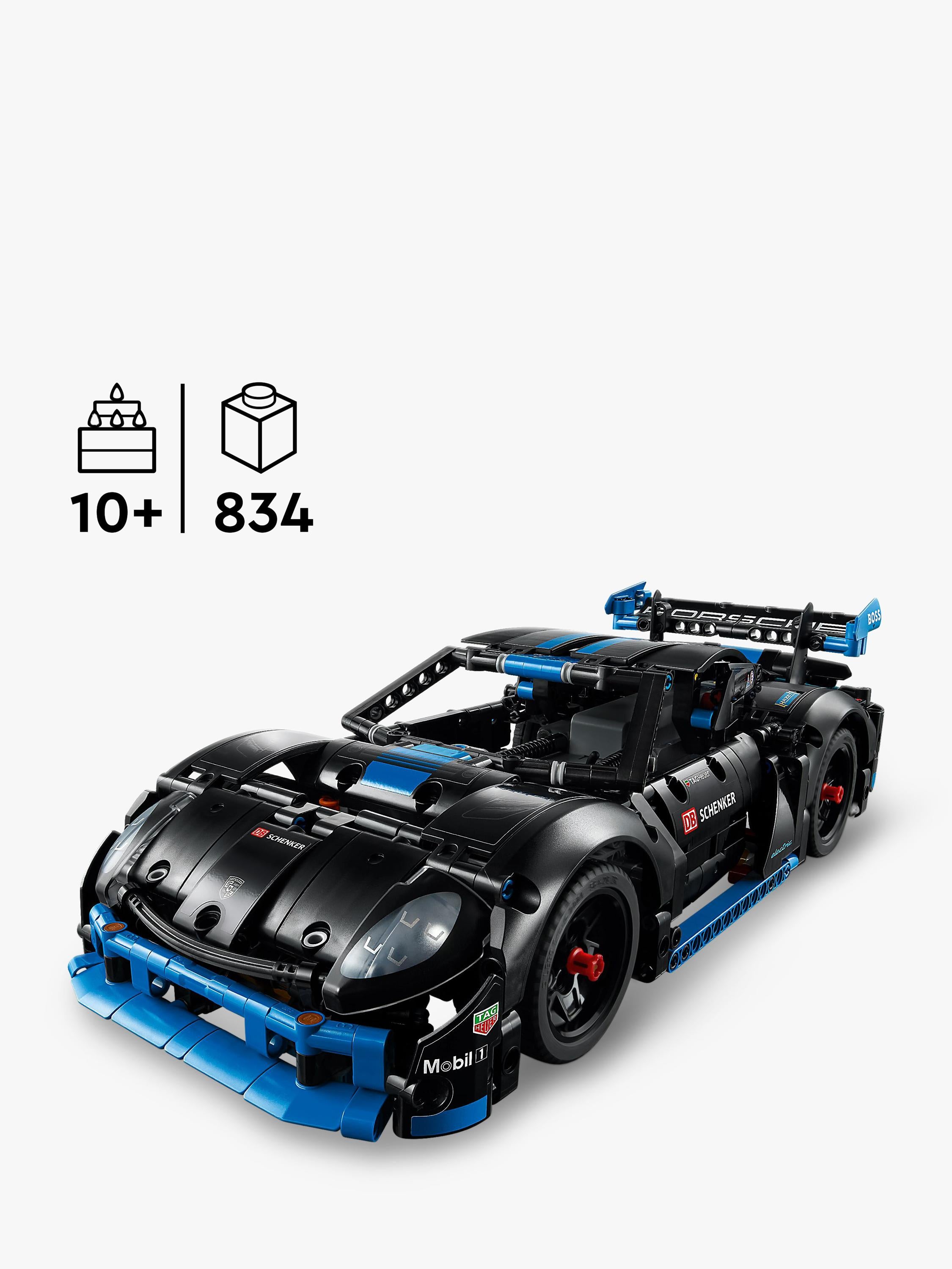 LEGO Porsche GT4 e-Performance remote control race car toy, UK version