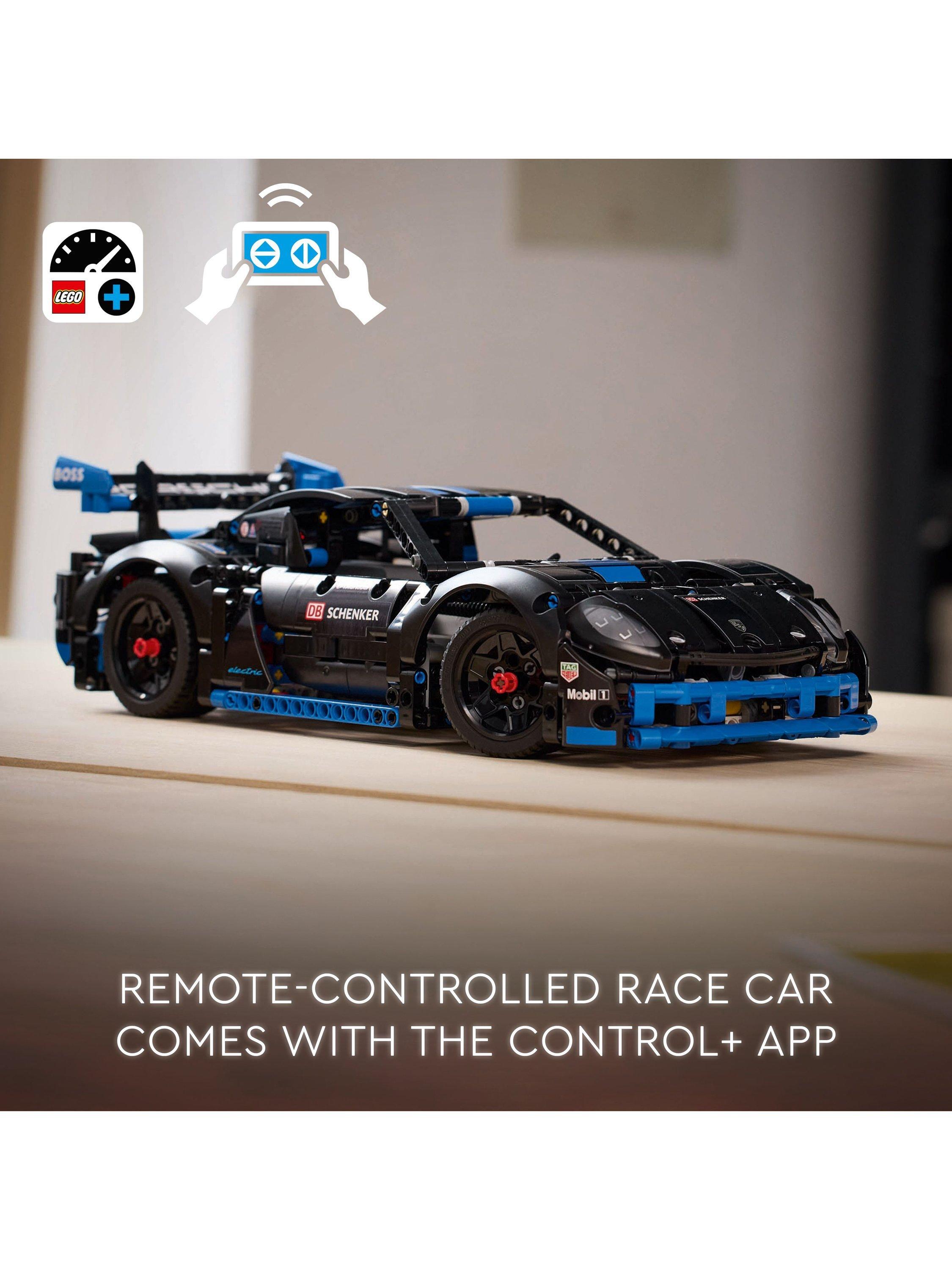 LEGO Porsche GT4 e-Performance remote control race car toy, UK version