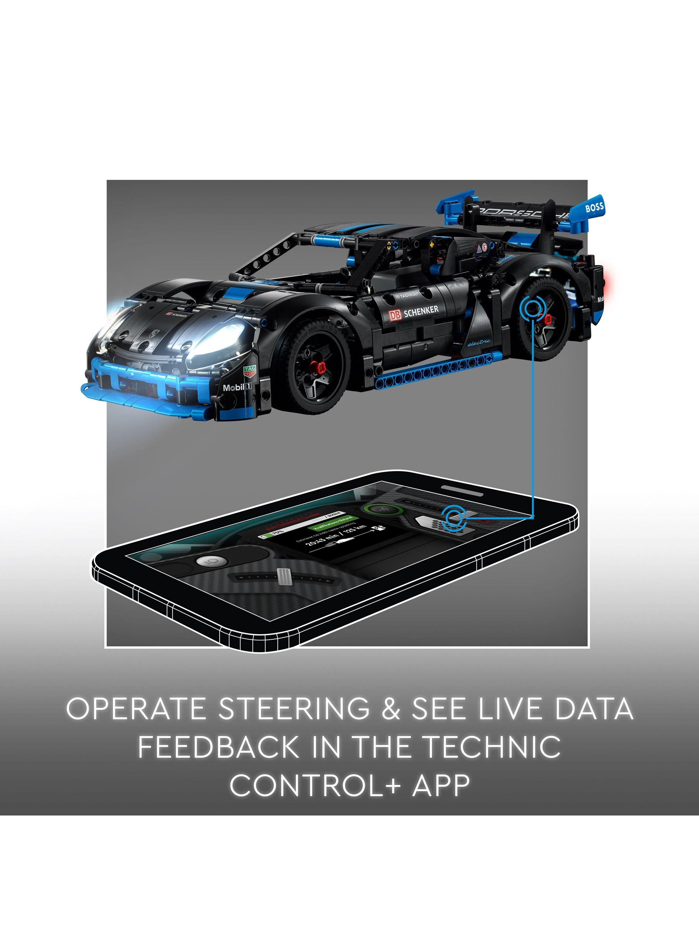 LEGO Porsche GT4 e-Performance remote control race car toy, UK version