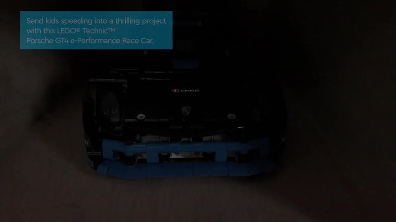 LEGO Porsche GT4 e-Performance remote control race car toy, UK version