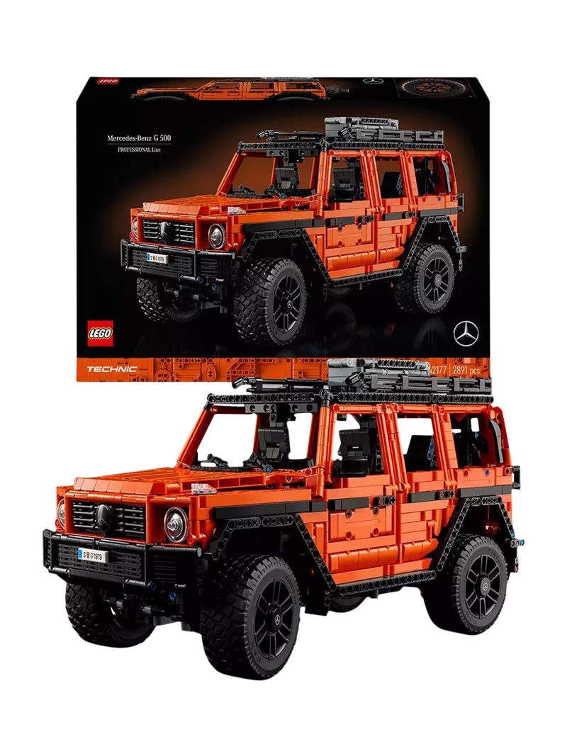 LEGO Technic Mercedes-Benz G 500 Professional Line model car building set, UK version