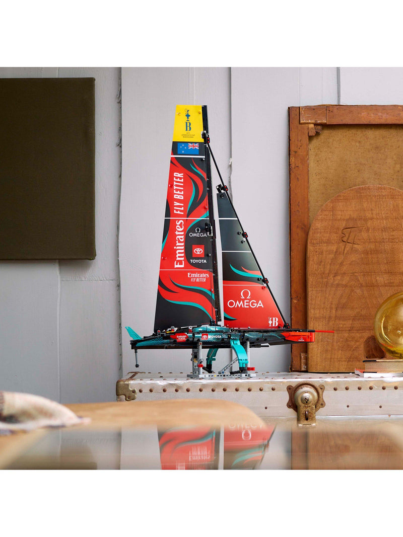 LEGO Technic Emirates Team New Zealand AC75 yacht model, UK version