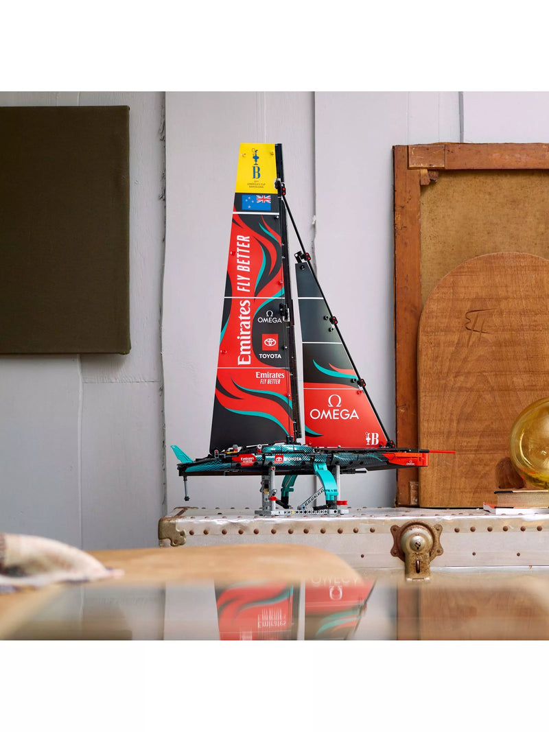 LEGO Technic Emirates Team New Zealand AC75 yacht model, UK version