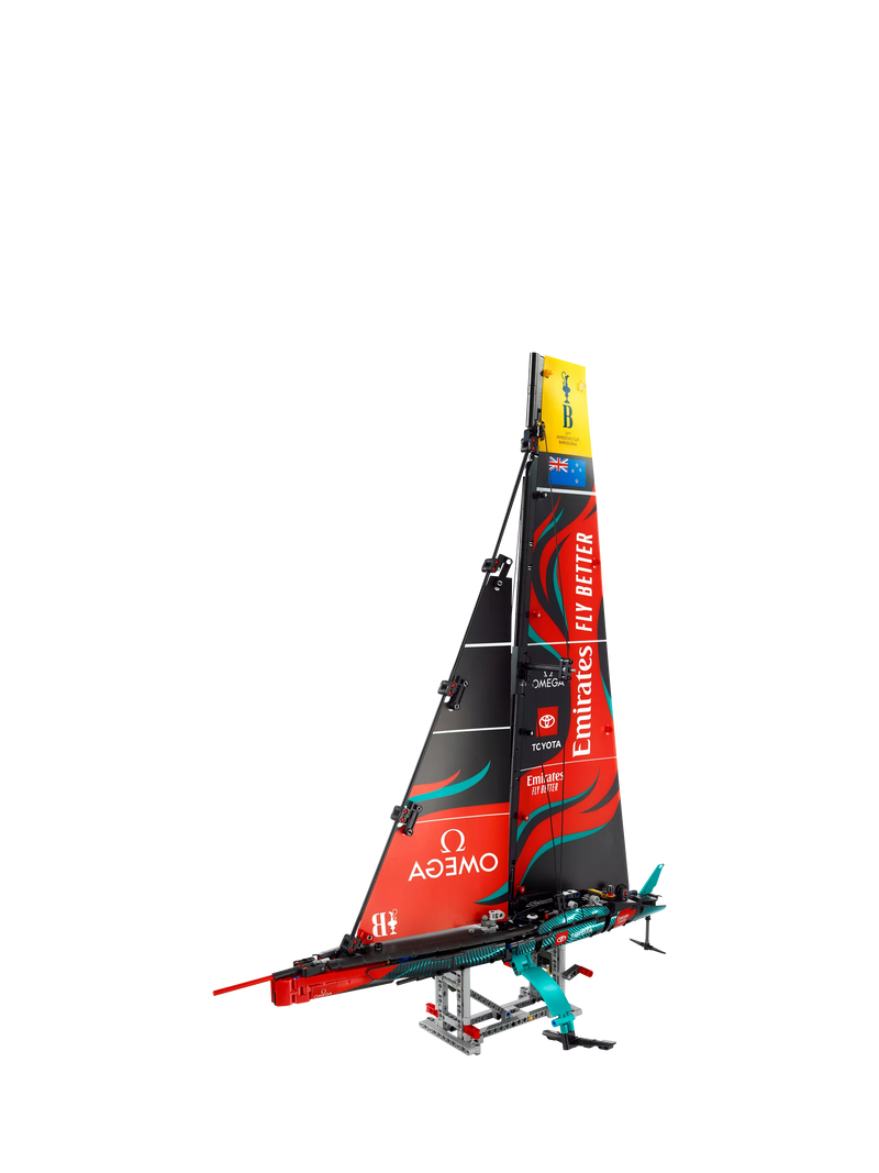 LEGO Technic Emirates Team New Zealand AC75 yacht model, UK version