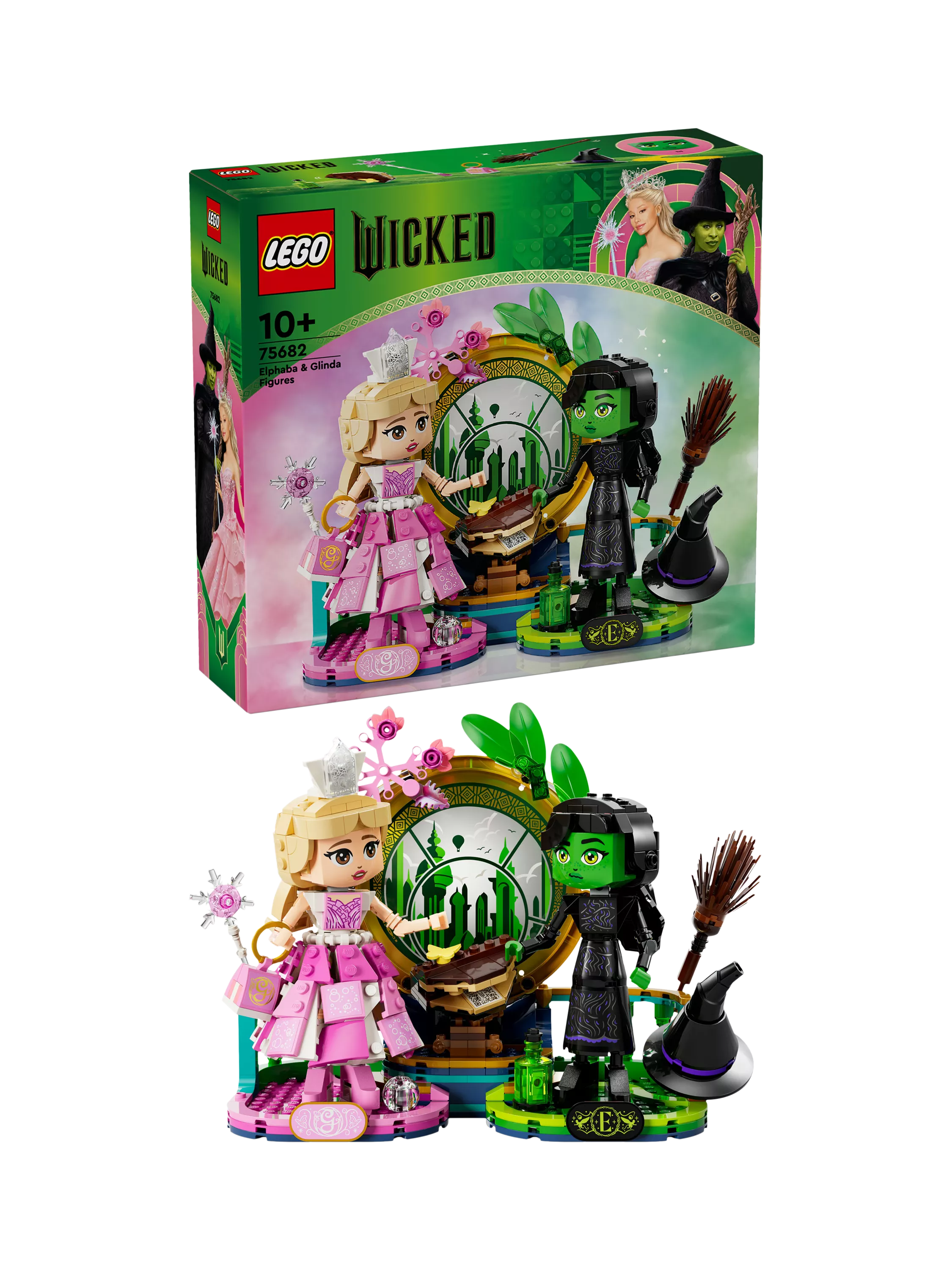 LEGO Wicked Elphaba & Glinda Figures building toy set, UK version