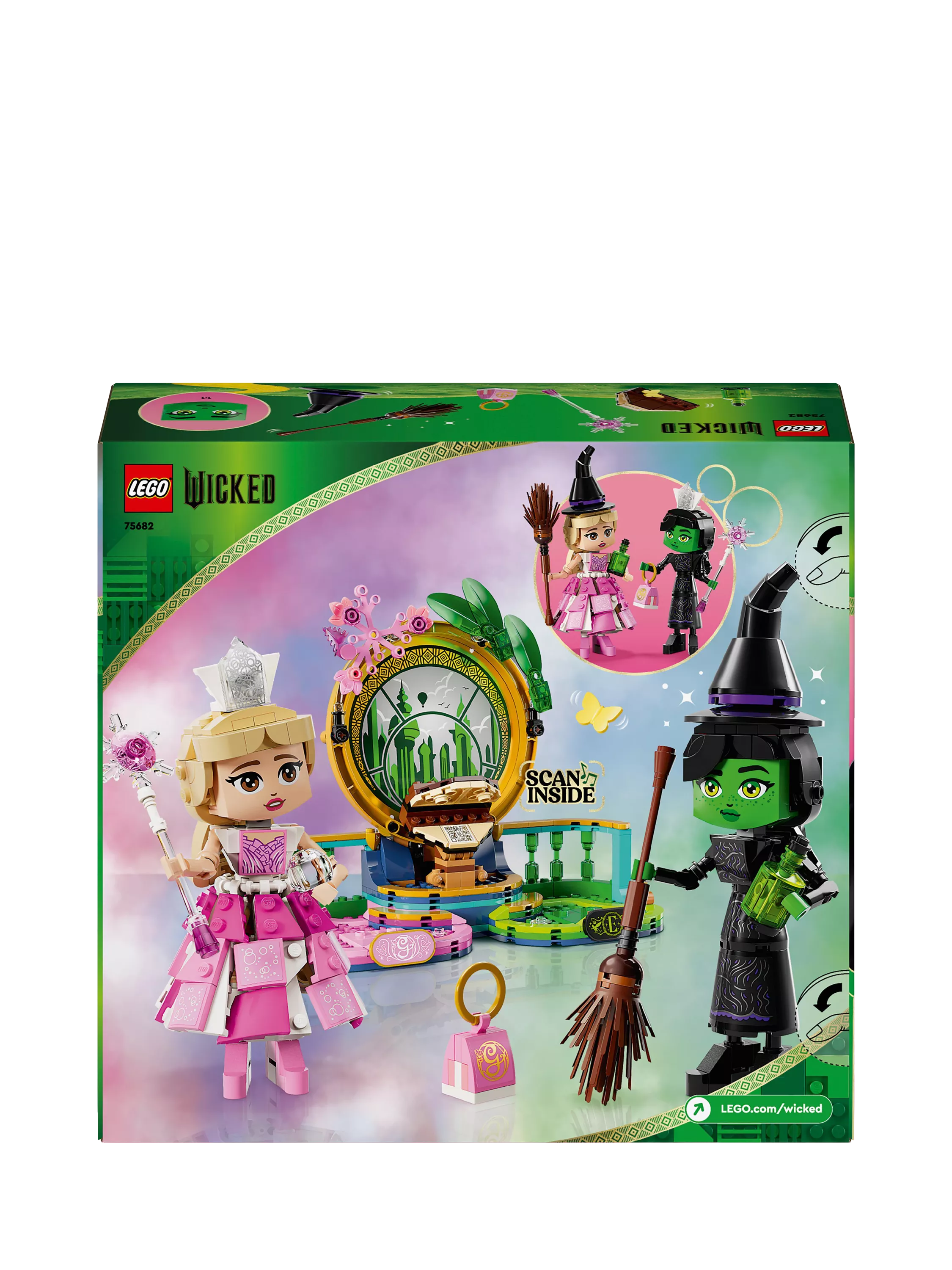LEGO Wicked Elphaba & Glinda Figures building toy set, UK version