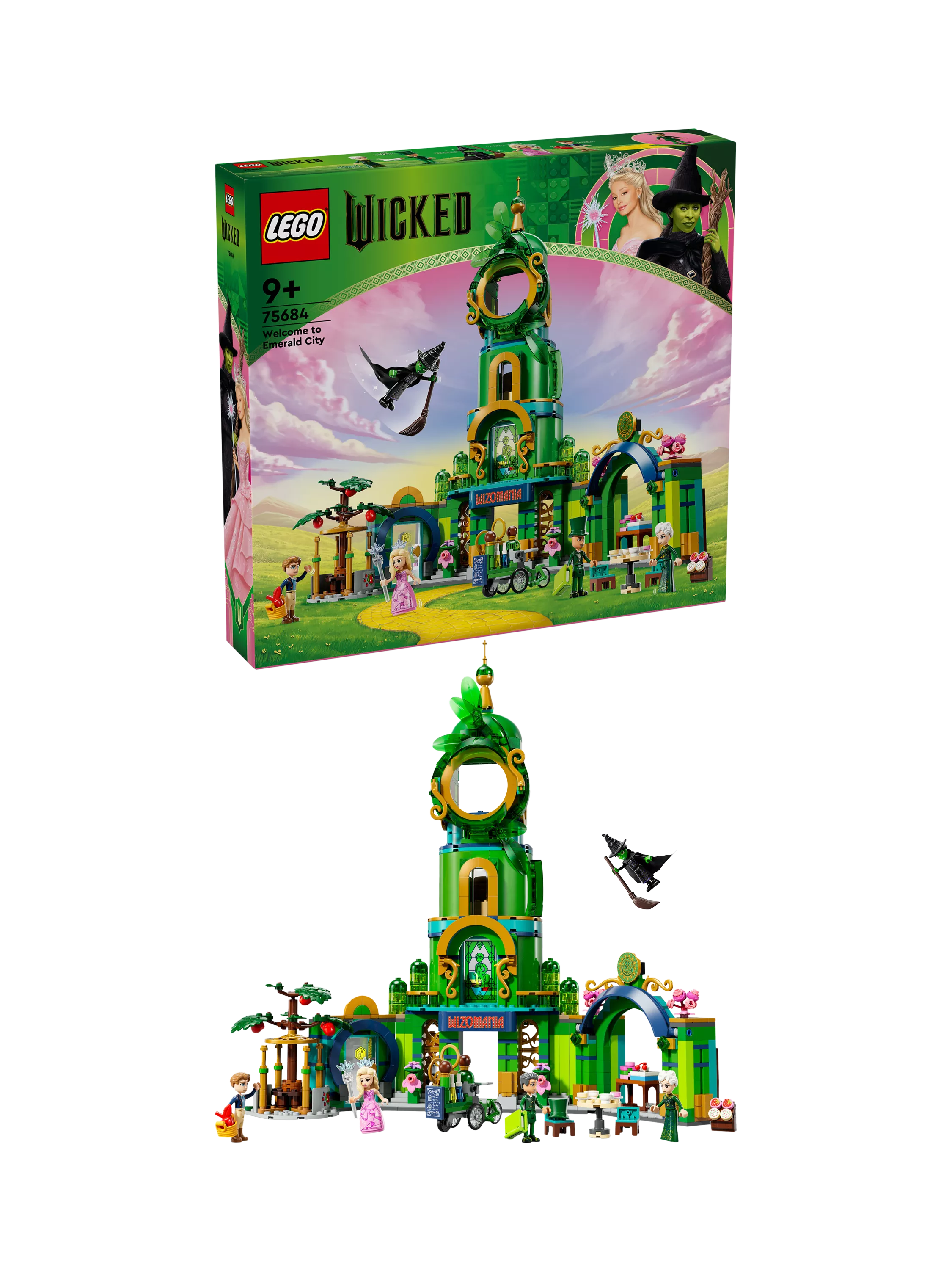 Lego Wicked Welcome to Emerald City building toy set, UK version