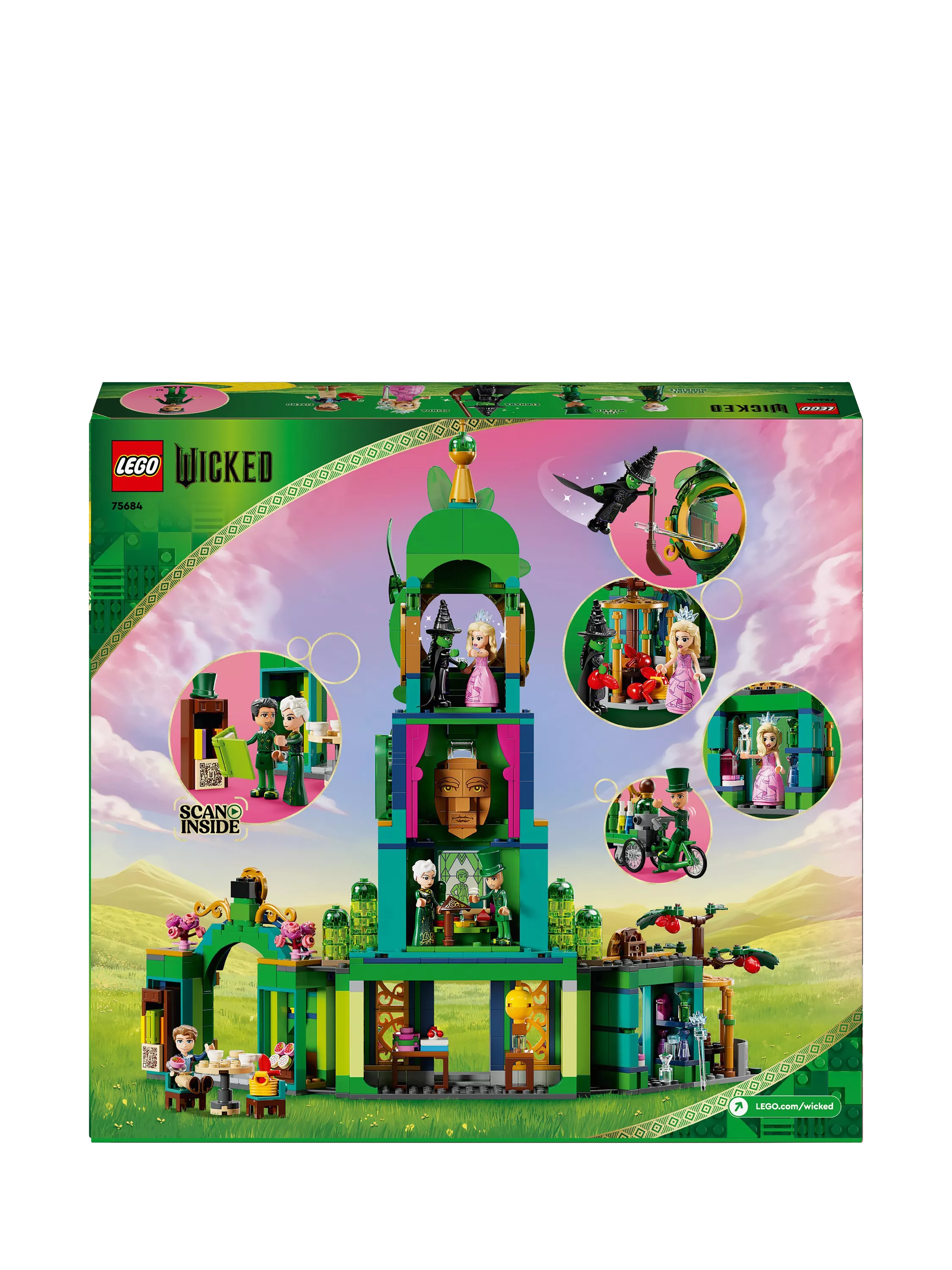 Lego Wicked Welcome to Emerald City building toy set, UK version