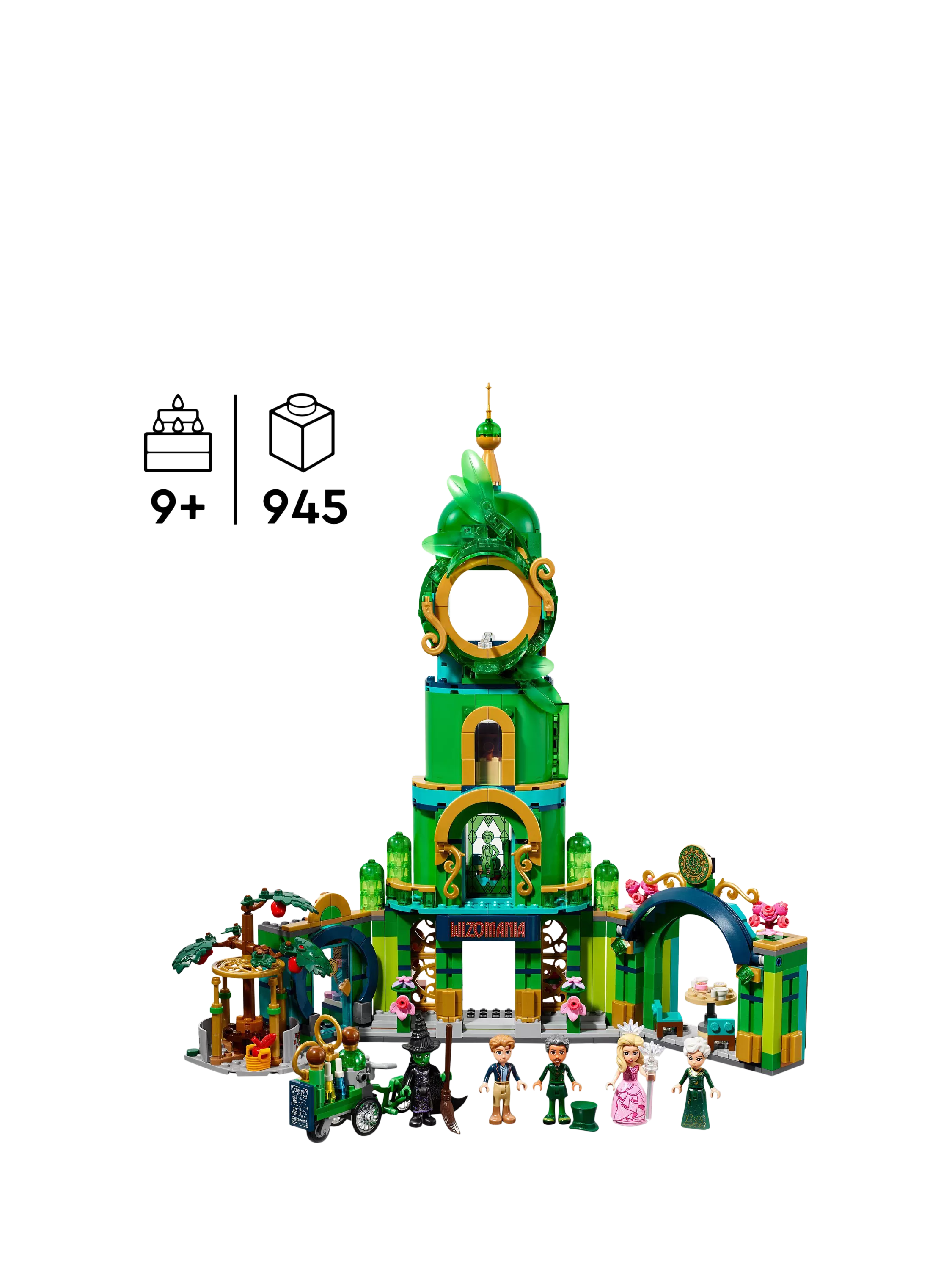Lego Wicked Welcome to Emerald City building toy set, UK version