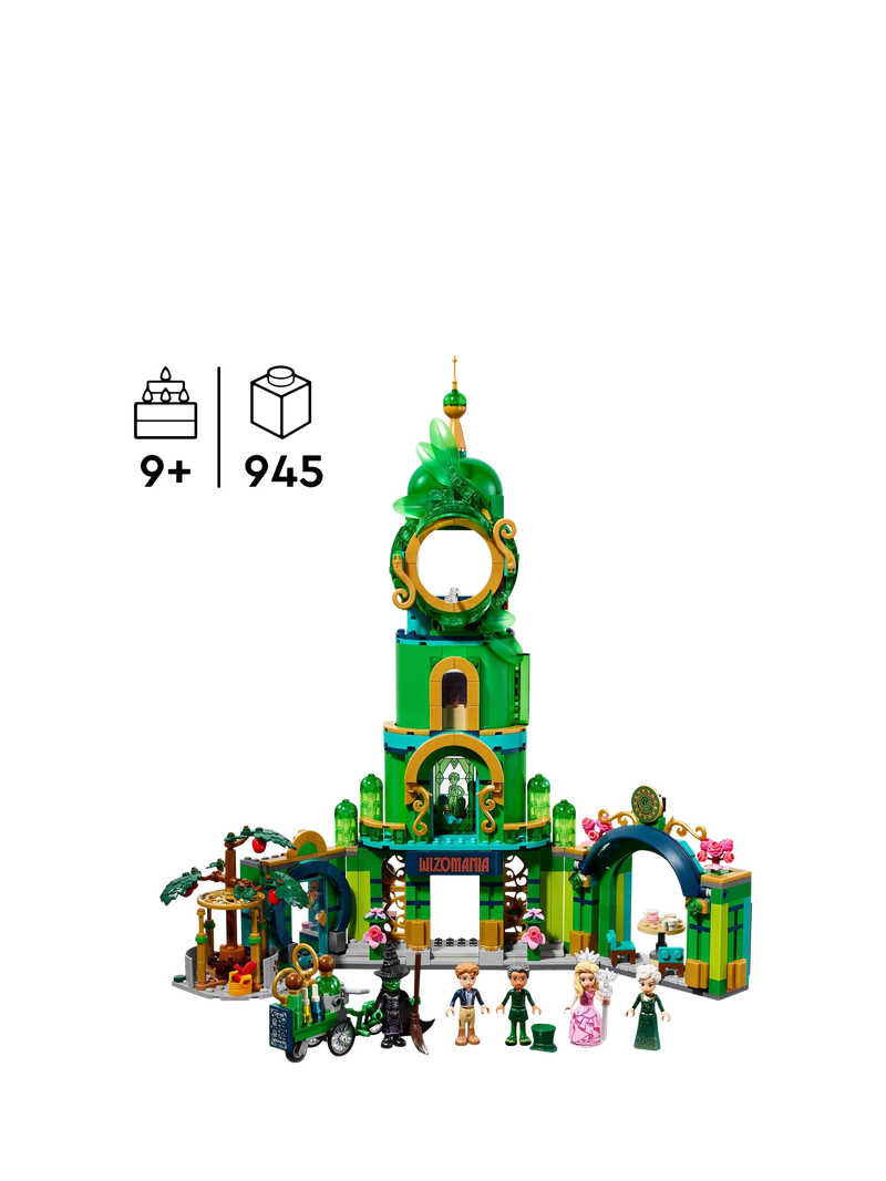 Lego Wicked Welcome to Emerald City building toy set, UK version