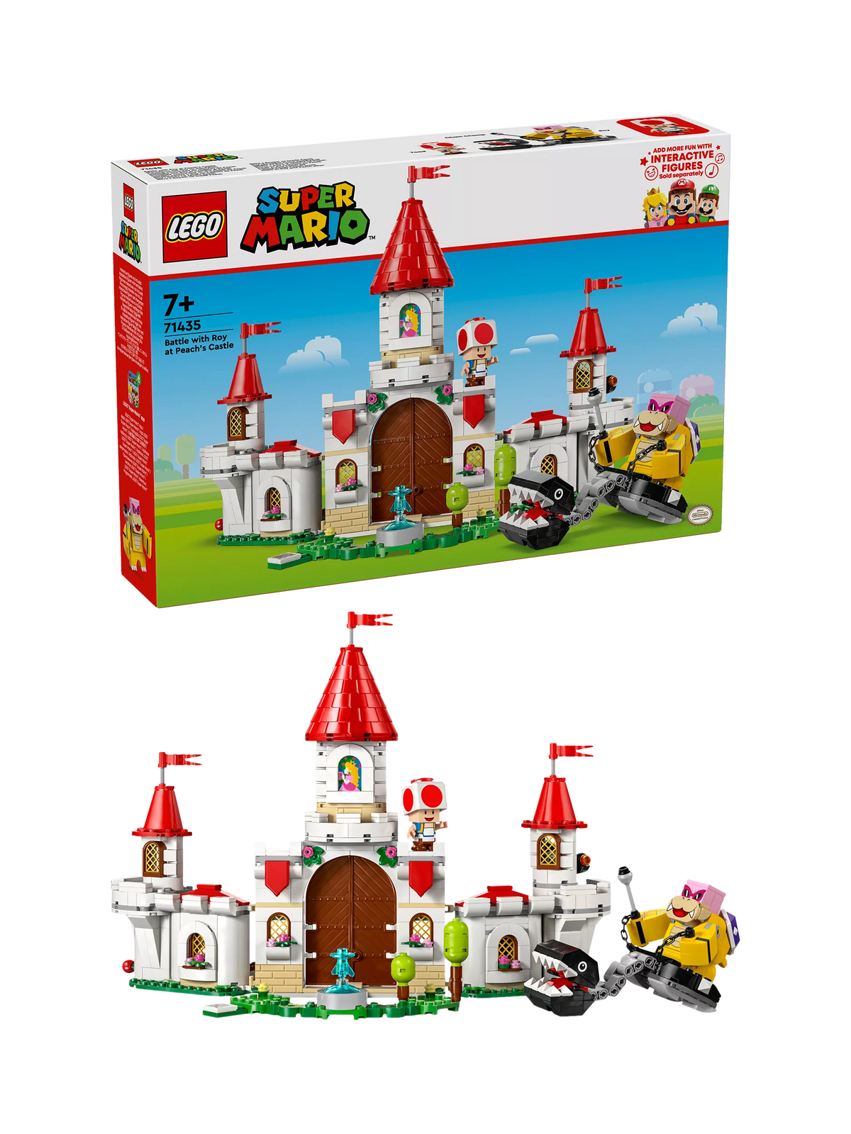 LEGO Super Mario 71435 Battle with Roy at Peach's Castle