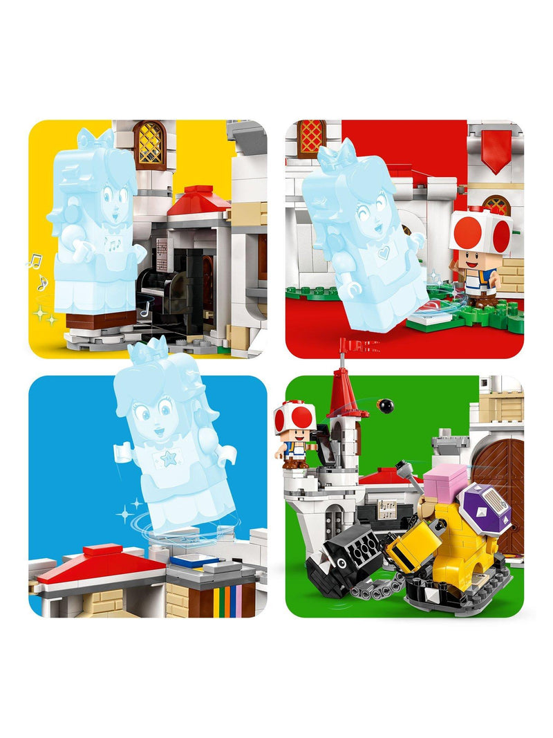LEGO Super Mario 71435 Battle Peach's Castle set, imported from the UK