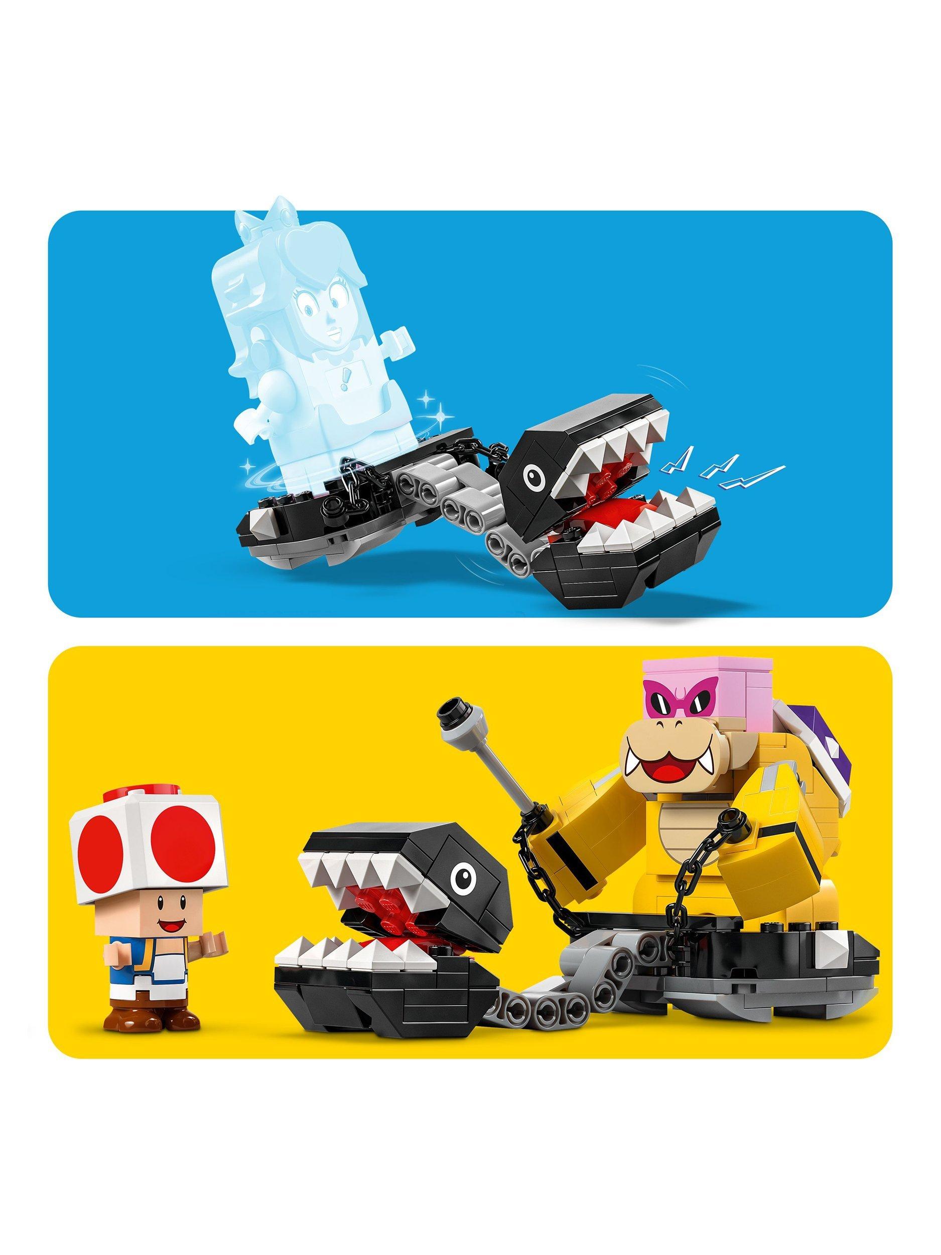 LEGO Super Mario 71435 Battle Peach's Castle set, imported from the UK