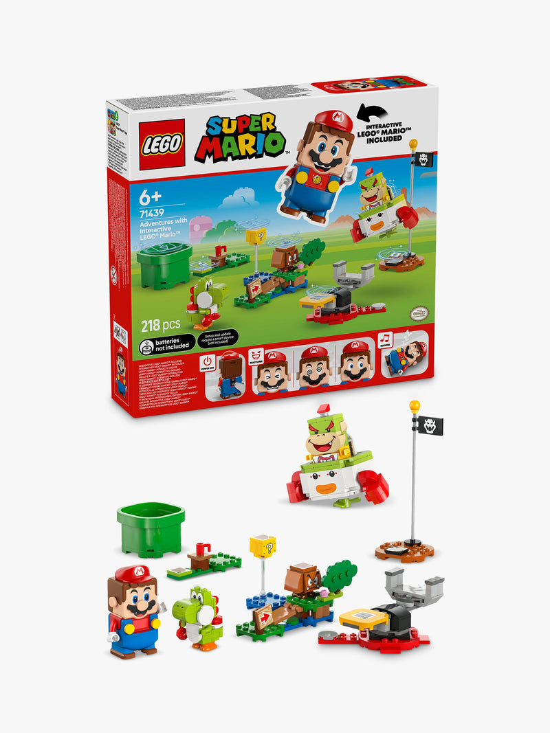 LEGO Super Mario Adventures with Interactive Mario toy playset, UK version