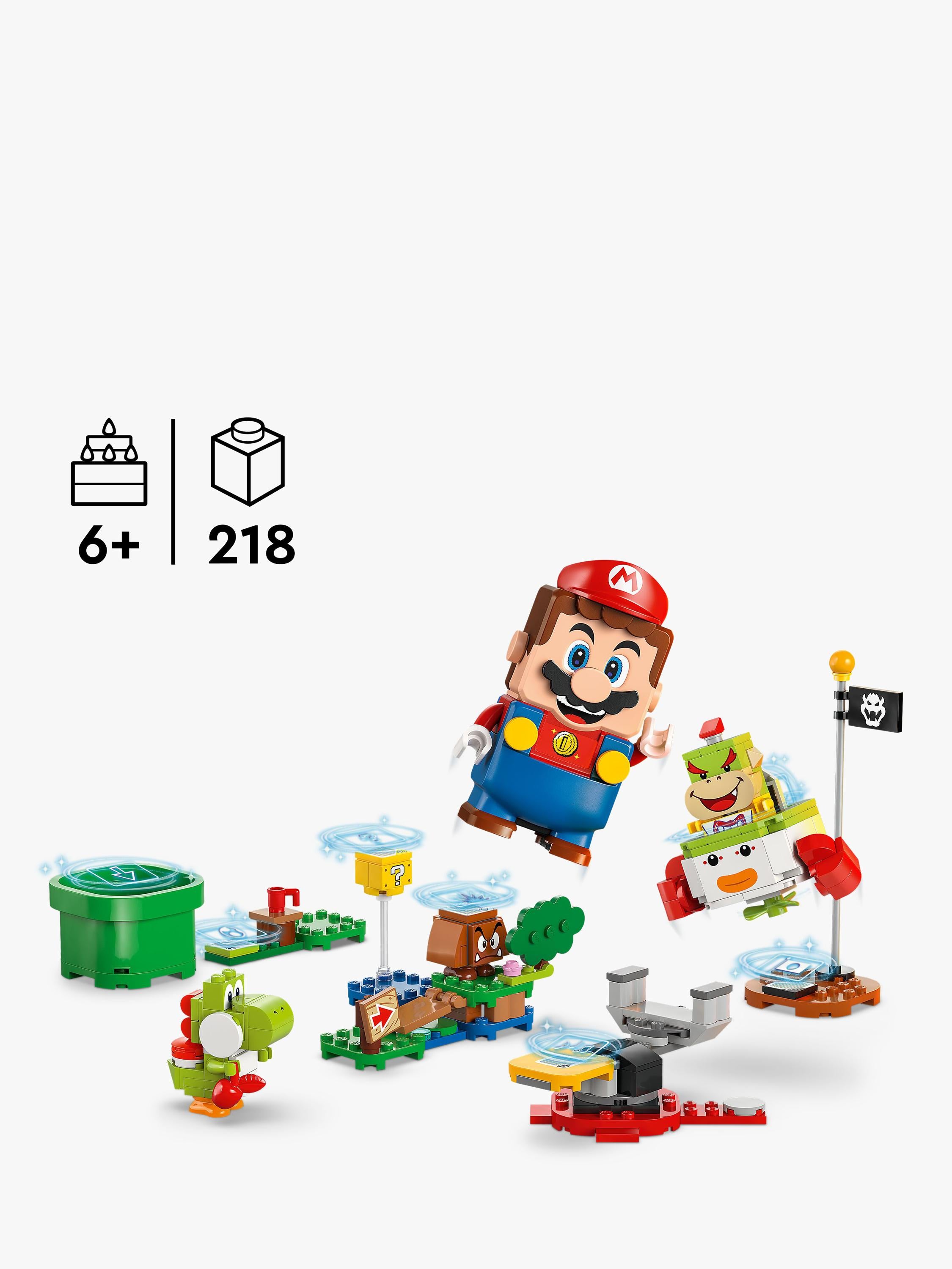 LEGO Super Mario Adventures with Interactive Mario toy playset, UK version