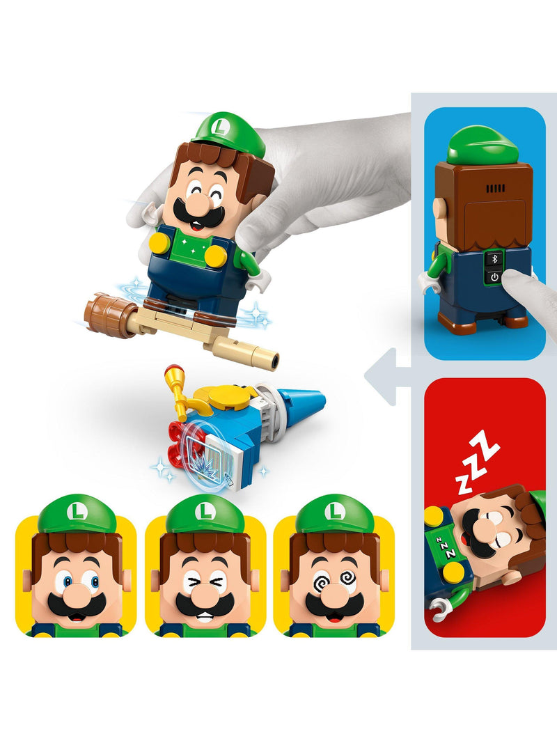 LEGO Super Mario Adventures with Interactive Luigi toy playset, UK version