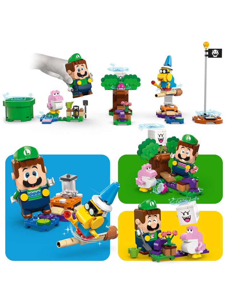 LEGO Super Mario Adventures with Interactive Luigi toy playset, UK version