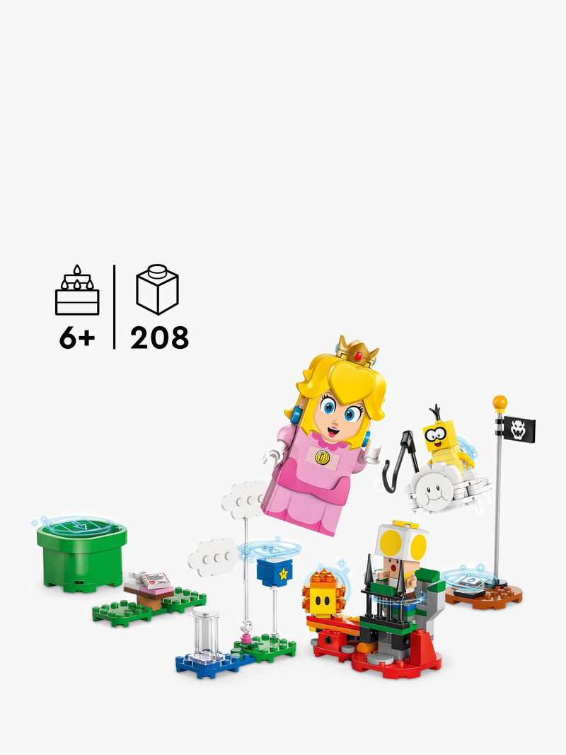 LEGO Super Mario Peach interactive figure 208 pieces - British product