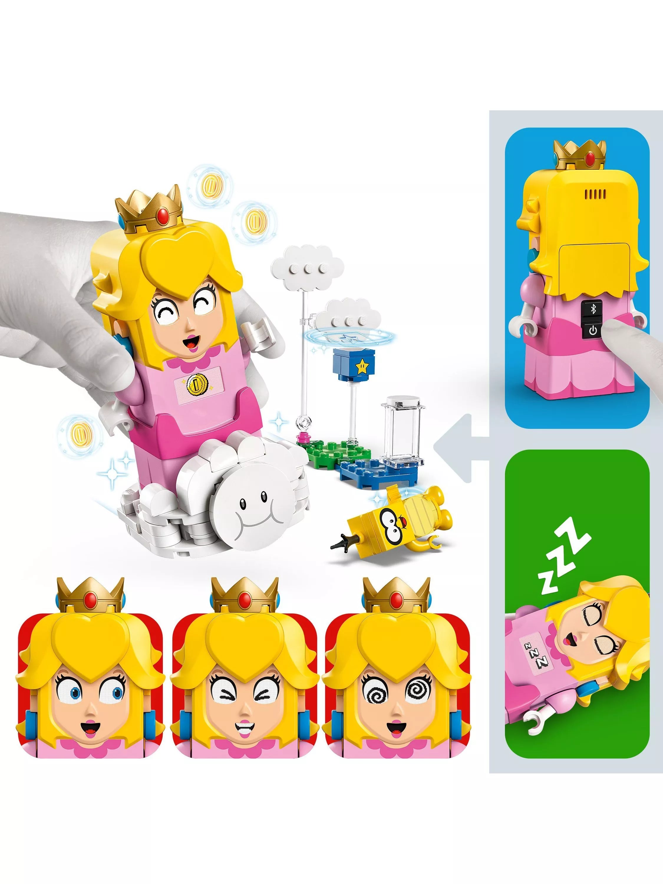 LEGO Super Mario Peach interactive figure 208 pieces - British product